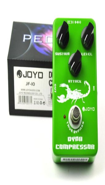 Joyo JF10 Efeito de guitarra dinâmico do compressor Pedal0123455748549