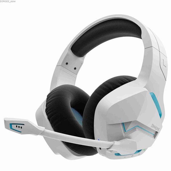 Handy -Ohrhörer Binnune BW01 Gaming -Headset mit Rauschunterdrückungsmikrofon für PC PS4 PS5 2,4 g Wireless Bluetooth USB Gamer Headphones Y240407