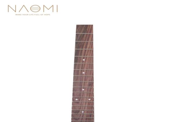 Naomi Ukulele Griffbrett 26 Zoll Tenor Ukulele Hawaiian Gitarre Rosewood Holz Griffbrett Fingerboard 18 Bünde Ukulele Teile DIY1264237