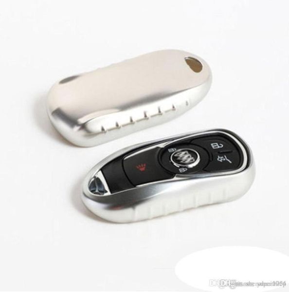 Orijinal Tasarım Araba Stili Yumuşak TPU Araç Anahtar Kapağı Kılıfı Buick Encore için Uygun Yeni Lakros Anahtar Yüzükleri Zincir 9559752