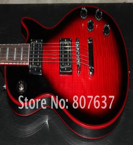 LOJA CUDDADA ELECTRIC Guitar Classic Wire Red 60 Vos Chibson Guitarrred Binding5916292
