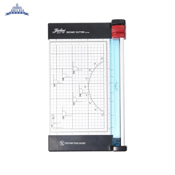 Trimmer A4 Rotary Paper Trimmer Multifunktionales Papierfotoschneider mit 12 Blättern Schnittkapazität 12,2 Zoll Schnittlänge für Bastelpapier