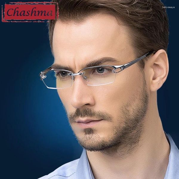 OCCIALI SUN SUNGAMI CHASHMA 16 G Pure occhiali da prescrizione in titanio Frame di alta qualità Eyewear leggero Designer di marchi ottici