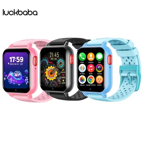 Android 9.0 Smart Students Kids 4G GPS Trace Individuare Blood Oxygen Heart Frequenge Monitor Owatch SOS Video Sim Chiama Chiama Telefono con Google Play WhatsApp