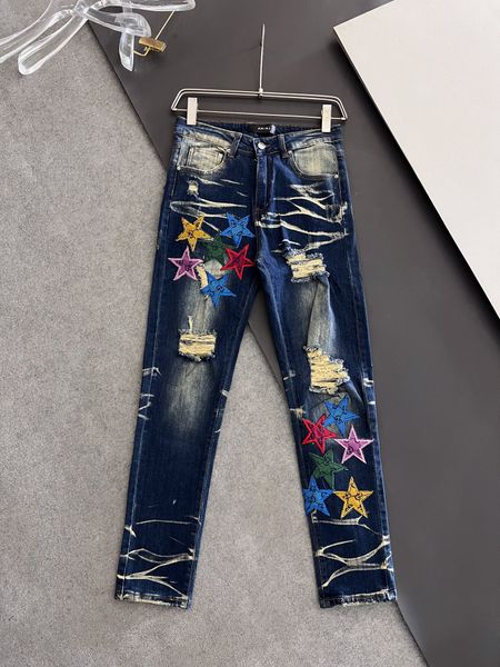 2024 MENS JEANS MAN PERPLE JEANS PANTANI DESIGNER BLACI SKINNY ASSOTTO LIGHT BASH LIGHT MOTORE ROTTO ROCK REVIVAL JOGGER VERI RELIGIONI UNI NUOVO