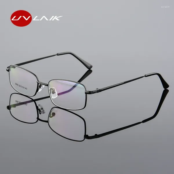Óculos de sol Frames Business Square Metal Metal Titanium Glasses Frame Olheeglass For Women Eyewear Man Gross Elite Masculino Macho Masculino 3009