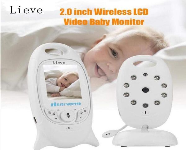 Lieve VB601 Wireless Video Baby Monitor Farbversicherungskamera 2 Wege Nachtsicht Infrarot LED -Temperaturüberwachung und 8 Lullaby8986640