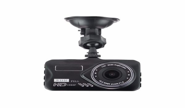 Câmera de DVR de carro 3QUOT DVR Full HD Dashcam 1080p Auto BlackBox 170 ° Gsensor Loop Recodificação Detecção de Motivo Monitor2096133