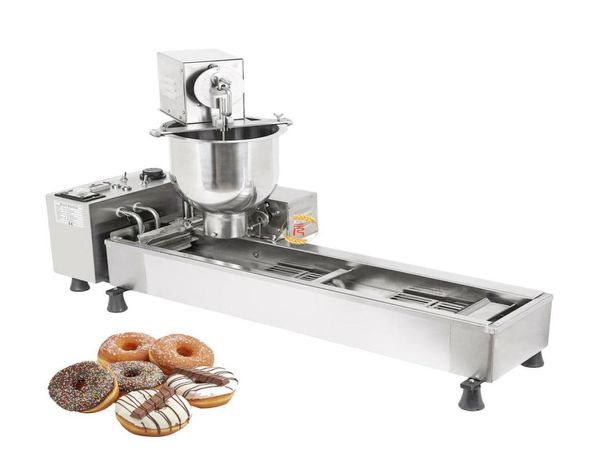 Commercial Edelstahl 110V 220 V Elektrische Automatische Donut Maker Donut Machine mit 3 Düsen Set2573136