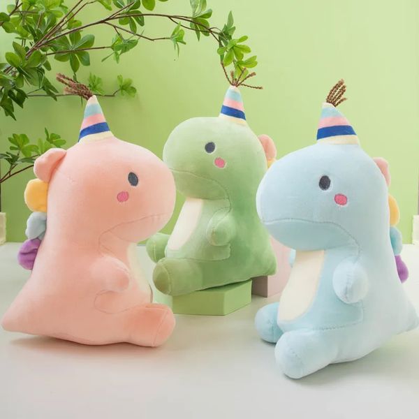 Kawaii Unicorn Dinosaurier Plüsch Spielzeug niedliche Drache Plüsch gefüllte Tiere Süßigkeiten Dinosaurier Puppe weiche Kinder Geburtstagsgeschenk 240328