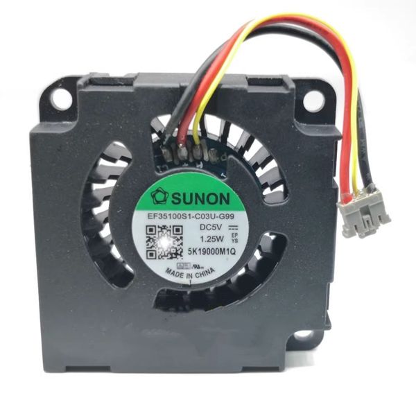 Spedizione gratuita Nuovo Sunon 3510 5V 1.25W EF35100S1-C03U-G99 Fan di raffreddamento a soffiaggio