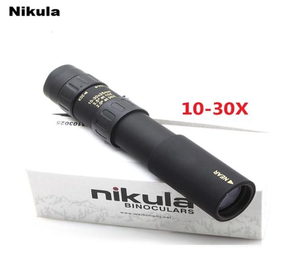 Orijinal dürbünler nikula 1030x25 zoom monoküler yüksek kaliteli teleskop cep binokulo avı optik prizma kapsamı tripod yok t12954415