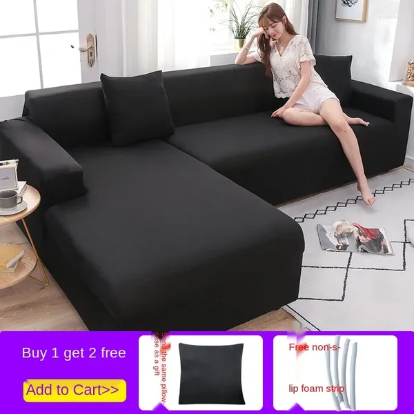 Stuhlabdeckungen Stretch Sofa Cover All-Inclusive Universal bei Ou Gentry Ledertuch