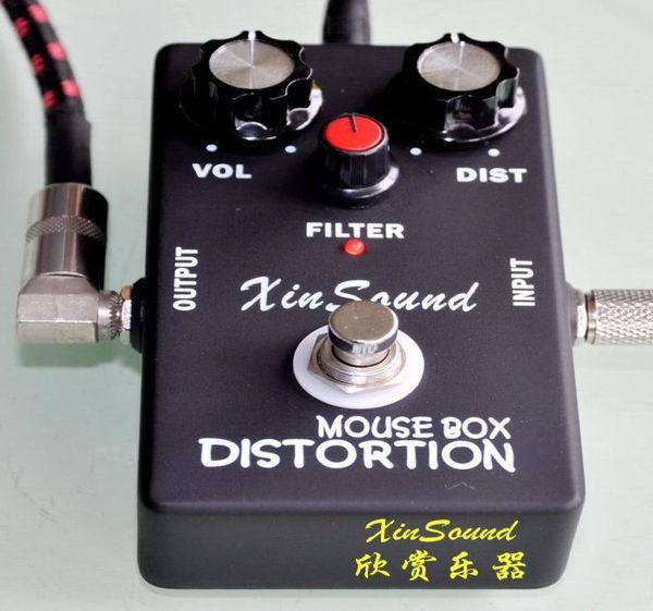 Rat Analog Distorção Guitar Efeitos Pedal True Bypass Novo e Nice 3735770