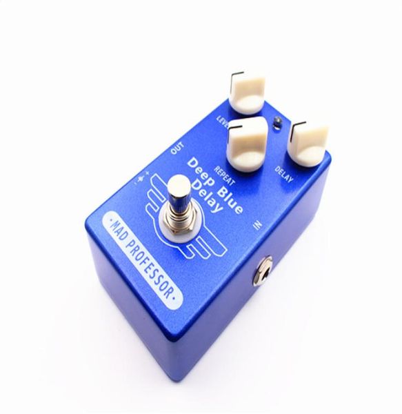 OEM fatto a mano personalizzato che vende professore pazzo Deep Blue Delay Effect Pedal Guitar Pedaldelay Musical Instruments 3660648