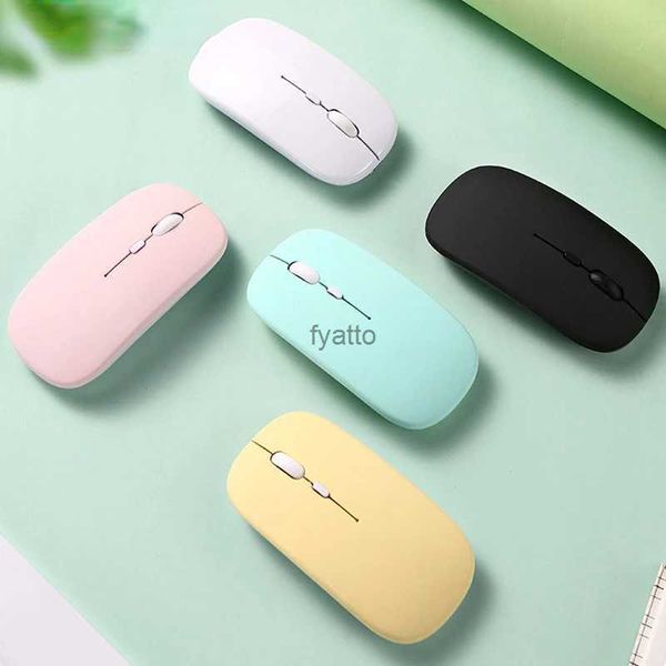 Fareler Kablosuz Bluetooth Fare Taşınabilir Sihirli Sessiz Ergonomik Dizüstü Bilgisayarlar için Uygun İPadler Tabletler Cep Telefonları Ofis Oyunları H240407