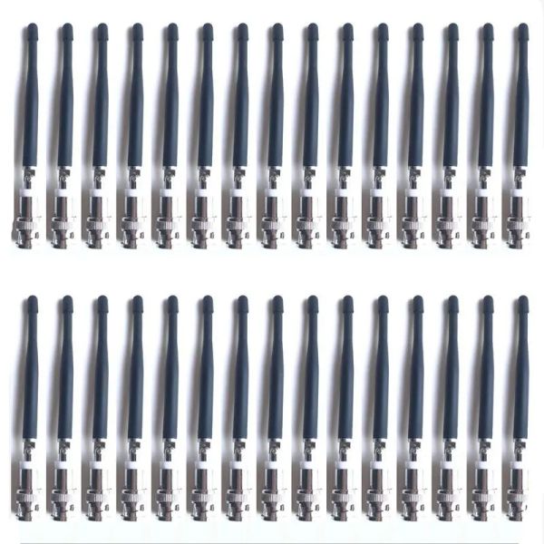 Acessórios 30pcs BNC UHF Microfone Antena para Shure PGX24 SLX24 PG58 PARA 58 SM SERVIDADE BT58A Frequência de microfone sem fio 400900MHz