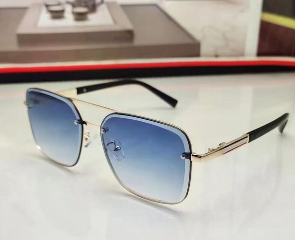 Designer de moda de alta qualidade óculos de sol masculinos lentes de vidro solar lentes unissex polarizadas com óculos retrô com original