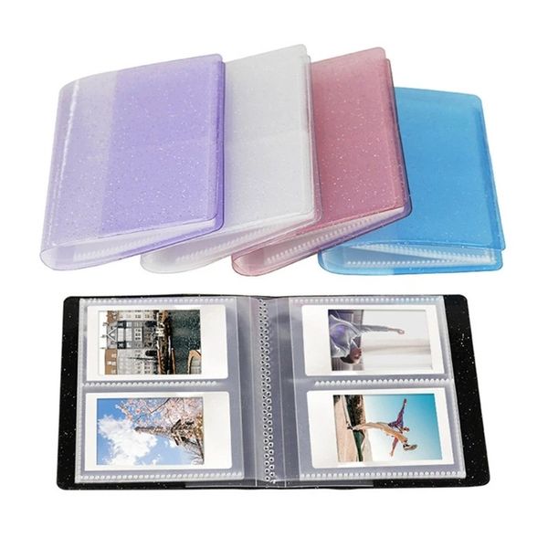 64 bolsos de 3 polegadas Álbum de fotografia de 3 polegadas Mini Organizador de armazenamento de casos instantâneos para mini 11/9/8/8+ D23 20 DropShipping