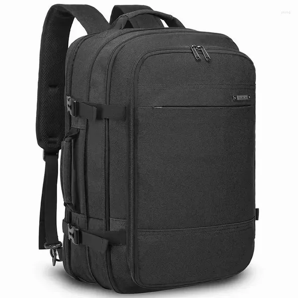 Rucksack 40L Erweiterbares Reisen Männlich tägliches Arbeitsgeschäft 17,3 -Zoll -Laptop -Rucksäcke mit USB -Ladung wasserdichtem Anti -Diebstahl