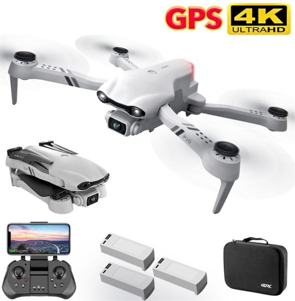 4K HD Dual Camera с GPS 5G Wi -Fi WiFi широкоугольный FPV REAL TRANSSICMISTE RC DISSITE 2KM Professional Drone 2110277174253