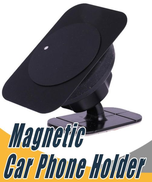 Stand Magnetic Car Phone Holder Dashboard Montar Suporte por telefone com adesivo para telefone celular universal3162762