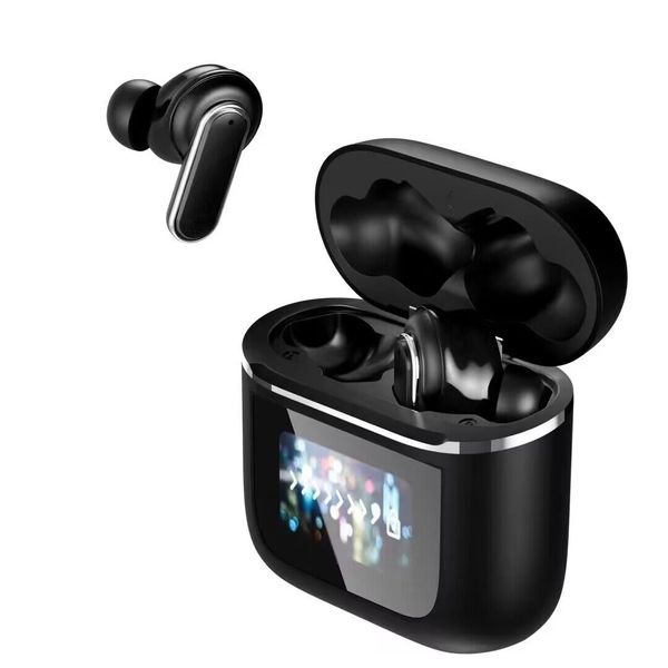 Top -Qualität YX27 Wireless Bluetooth -Ohrhörer LED -Farb -Touchscreen -Display TWS Ohrhörer ANC Call Noise Cancellation Earphone Sport Ohrhörer