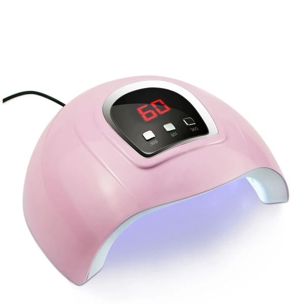 Lampada a LED UV LAME 72W per manicure 36 perle a LED per tutti gli smalti di gel con sensore automatico del sensore 99/60/30/10S Essicchi di unghie timer