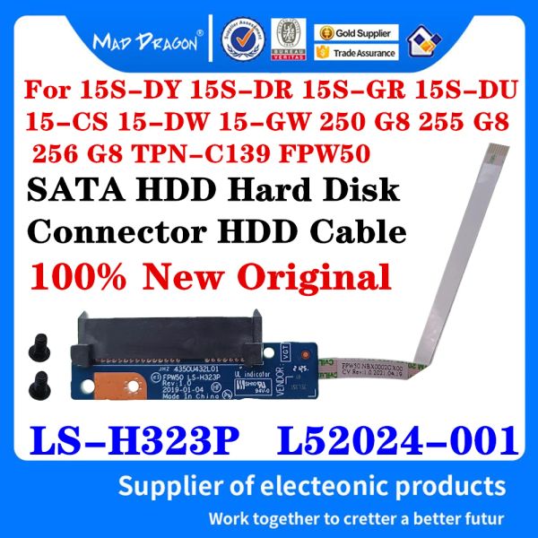 Материнские платы New LSH323P L52024001 для HP TPNC139 250 G8 255 G8 256 G8 250 G9 255 G9 15DW 15DY SATA HDD -разъем HADD CABLE