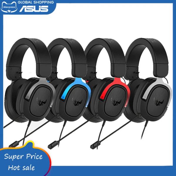 Accessori ASUS TUF H3 Gaming Auricolare da 3,5 mm con microfono boom per PC / PlayStation 4 / Nintendo Switch / Xbox One / Mobile