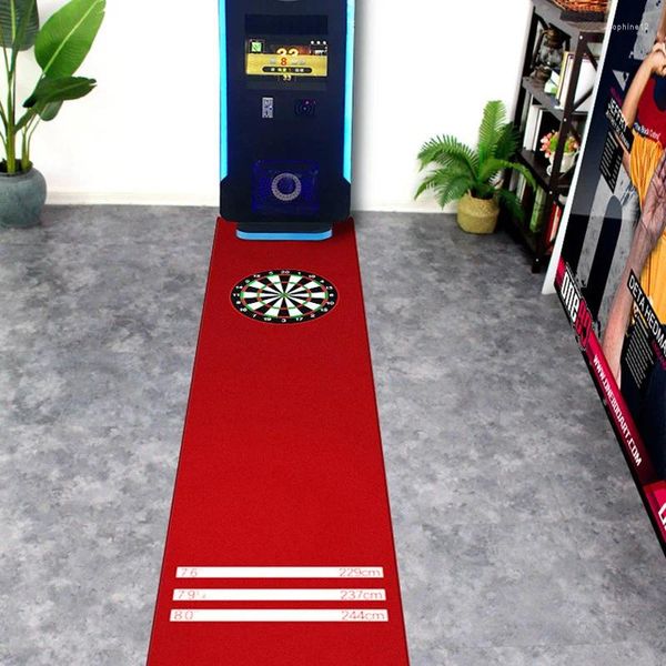 Teppiche 66 300 cm Schlafzimmer Teppichboden Dart Teppich für moderne Wohnzimmer Matte Küche Vintage Schwarze rote Teppiche Fußmatte