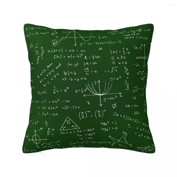 Cuscino algebra matematica lanciare cuscini di natale di divano cover decorativo cover