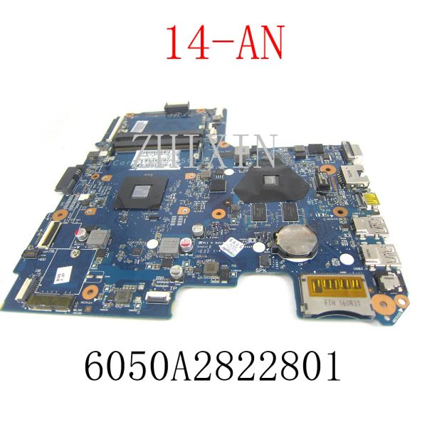 Scheda madre Yourui per HP 14an 14an090 laptop scheda madre con A87410 CPU 858046001 6050A2822801MBA01 con scheda grafica Mainboard