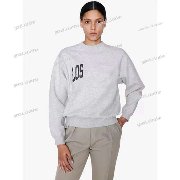 Толстовка Anine Binge Новый дизайнер Annie Sweathirt Pullover Casual Fashion Letter Vintage Print круглой шею хлопчатобу