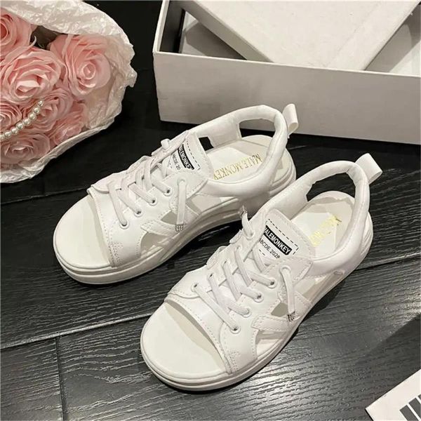 Hausschuhe mit Riemen Sumer Womans Tennis für Freundin Damen Sandalen 2024 Schuhe Stylische Turnschuhe Sport tragbar