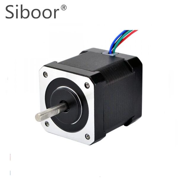 Fälle Stepperonline NEMA17 Stepper Motor 42BYGH Motor 17HS192004S1 NEMA 17 STEP MOTOR 4LEAD für Voron2.4 CNC 3D -Drucker XYZ Motor