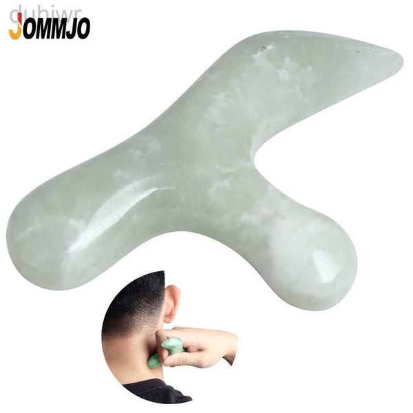 Ganzkörpermassager natürlicher Jade -Fuß -Massagebast