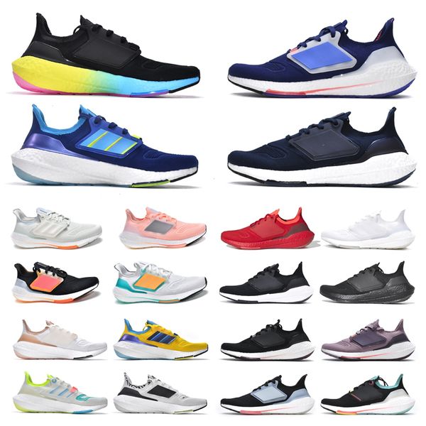 UB 8 Designer Ultra Running Shoes Boost 8 tênis casuais tênis triplos pretos brancos solar azul metálico técnico púrpura cinza homens mulheres tênis ao ar livre