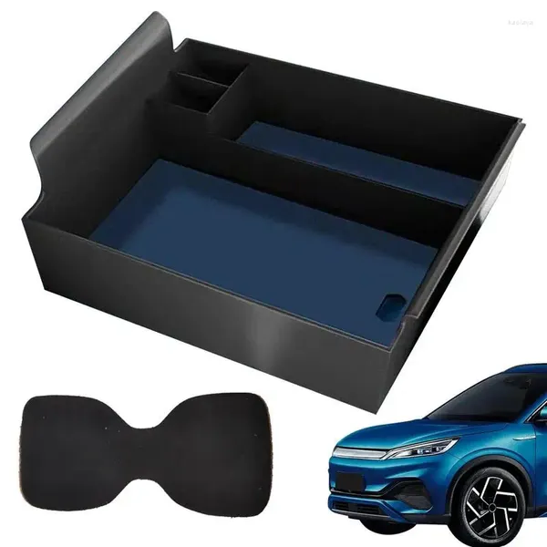 Car Organizer Центральный поднос для хранения подлокотника для консоли для Byd Atto 3 Yuan Plus 2024-2024 Контейнерные аксессуары