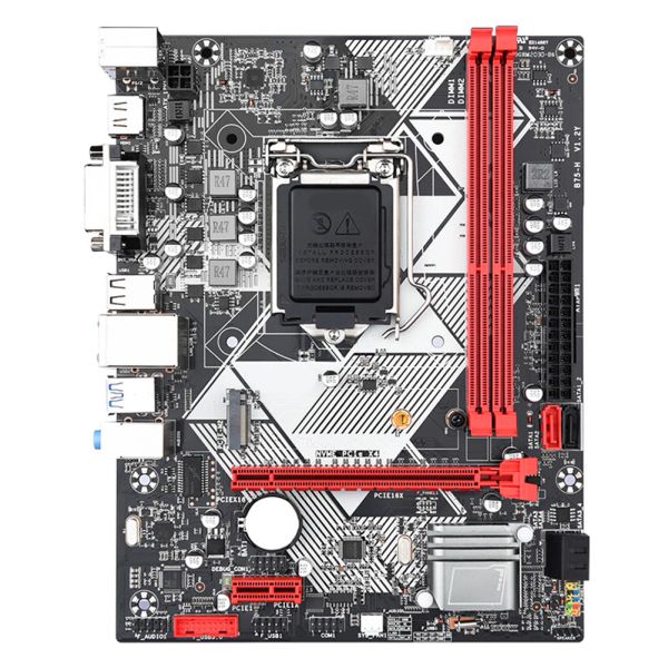 Motherboards B75H PC Mainboard USB3.0 SATA3.0 Desktop Mainboard DDR3*2 Speicher 4 Pin PCIE3.0 16x 16 GB Maxi Mining Board Desktop -PC -Zubehör