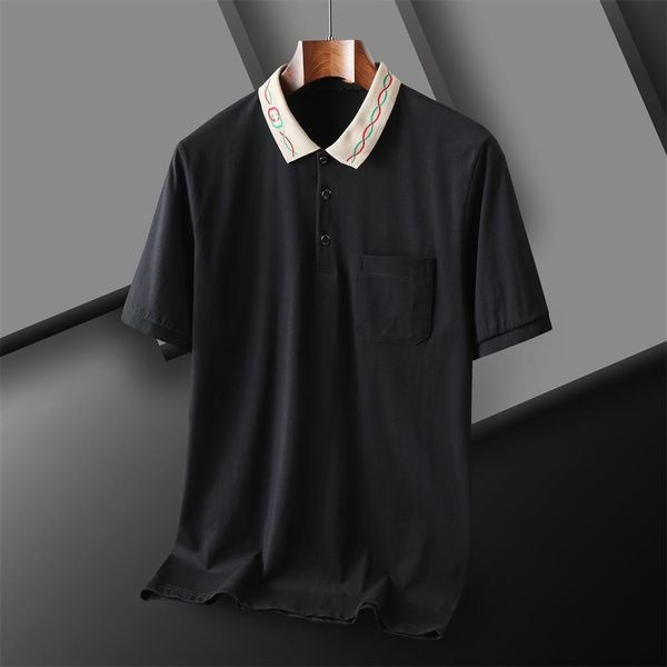 2024 camiseta masculina de camiseta masculina camisa pólo respirável famosa famosa camiseta de camiseta masculina e feminina camiseta de verão grande camisa pólo m-3xl