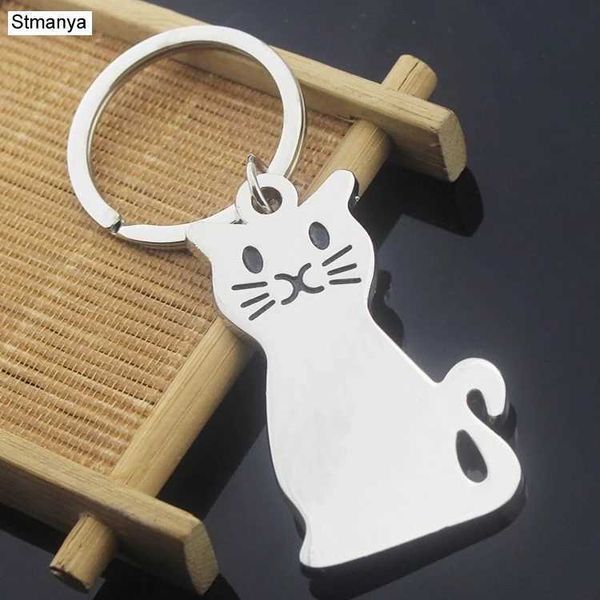 Tornari per latera per cartoni da cartone contatto per gatto porta tastiera Accessori per business Accessori tastiera Nuovi uomini Donne Gioielli regalo K2034 Q240403