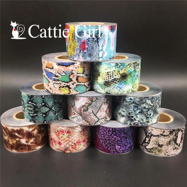 Bottiglie 10rolls 50m slaps angolare fiore fiore trasferimento adesivo per chiodo di carta flame di manicure decorazioni per unghie manicure