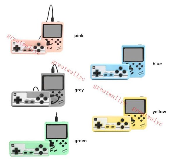 500 em 1 Gameboy Retro Video Game Console Handheld Game Portable Pocket Game Console de 30 polegadas Mini player handheld para crianças presente1513499