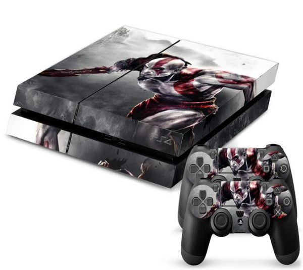 Pop God of War Ps4 Skin Sticker Prap для консоли PlayStation 4 PS4 и 2 Coverler Cover Decal6369628