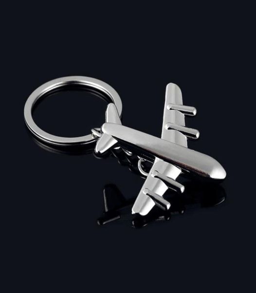 Geschenk Metallflugzeug Schlüsselbund Schnuckle Mini Flugzeug Schlüsselkette Flugzeugmodell Keyring Flugzeugschlüsselkette Geschenke für Männer Frauen Kinder Whole285102