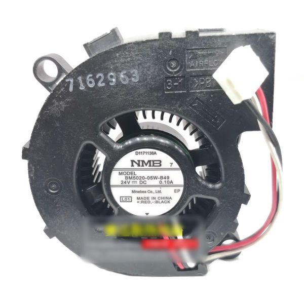 ÜCRETSİZ Nakliye Orijinal NMB BM5020-05W-B49 5020 24V 0.10a Üç Telli Ball Türbin Projektör Fanı