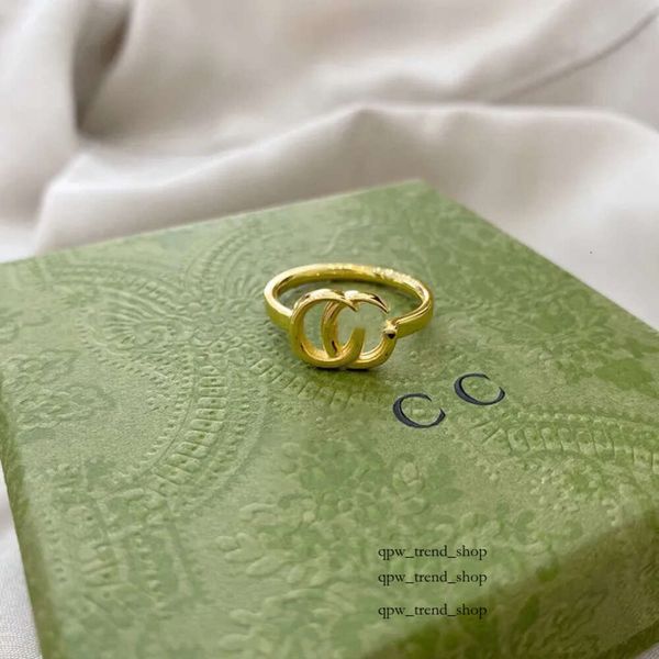 Designer Ring Rings Designer Luxury Rings for Women Men Rings Gold Lettere Coppia di moda Rings Giovanitore Trendy Holiday G 272