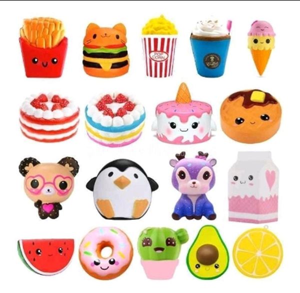 Pu Squishy Toy Cartoon Corn Corn Slow Rising Creme Anti Estresse Kawaii Kids Squishies Toys GUINT6925078