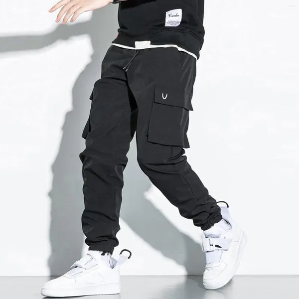 Pantaloni da uomo business casual business stretch slim fit elastico jogger coreano classico nero grigio maschio pantalone